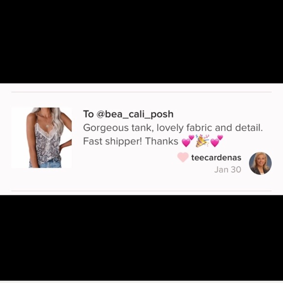 ⭐️last 1⭐️White lace trim flower print cami tank top - Picture 7 of 12